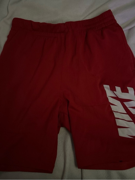 Nike Other - Nike Kids Red Athletic Shorts with White Logo